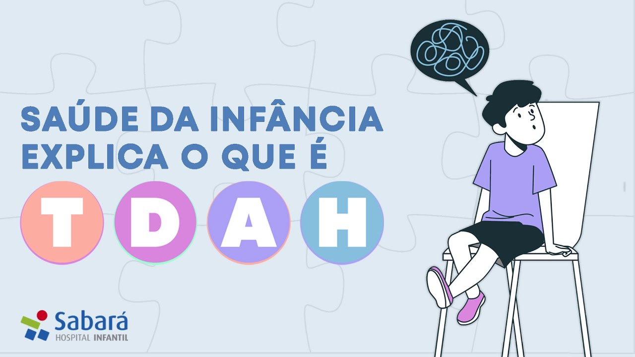 TDAH - Transtorno do Déficit de Atenção e Hiperatividade em Crianças.