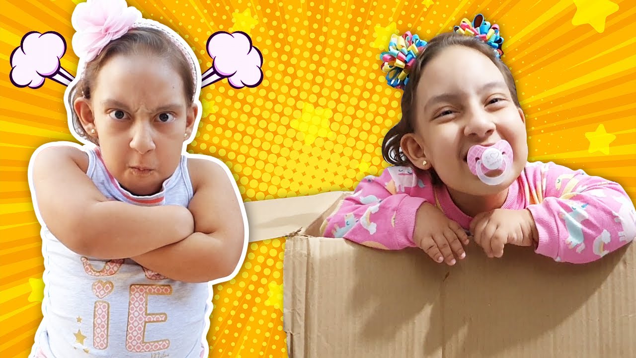 Maria Clara estava muito animada com a notícia de que teria uma nova irmãzinha adotada
