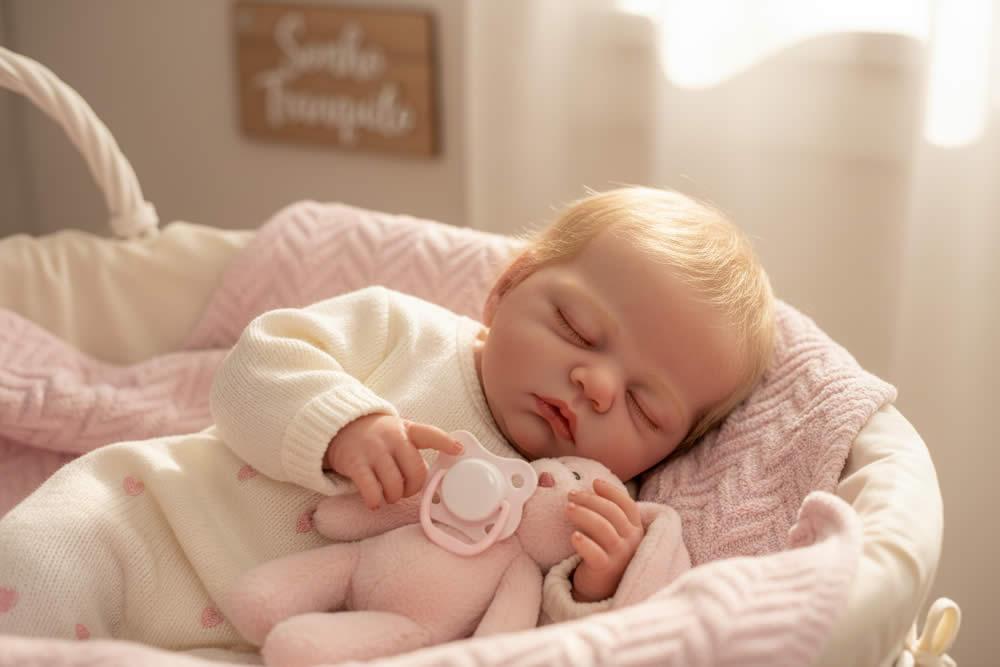 Como o bebê reborn realista de silicone ajuda a curar a ansiedade e traz conforto ao lar