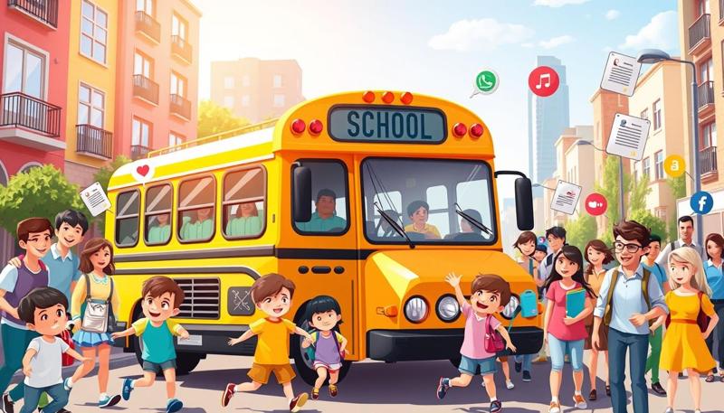 Dicas práticas para divulgar seu serviço de transporte infantil