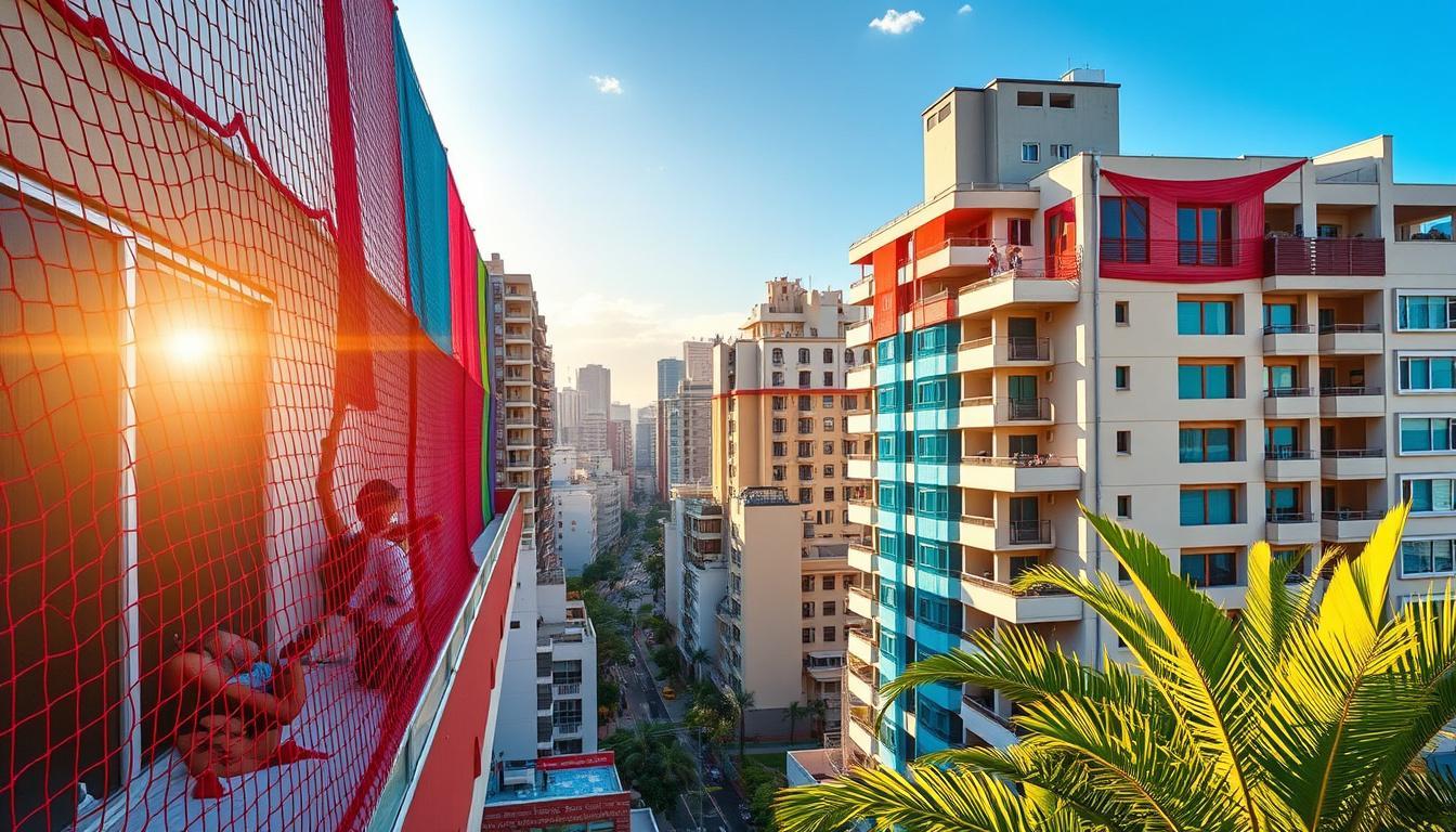 Prevenção de Quedas em Edifícios Verticais: O Papel das Redes de Proteção em Campo Belo SP na Proteção de Crianças