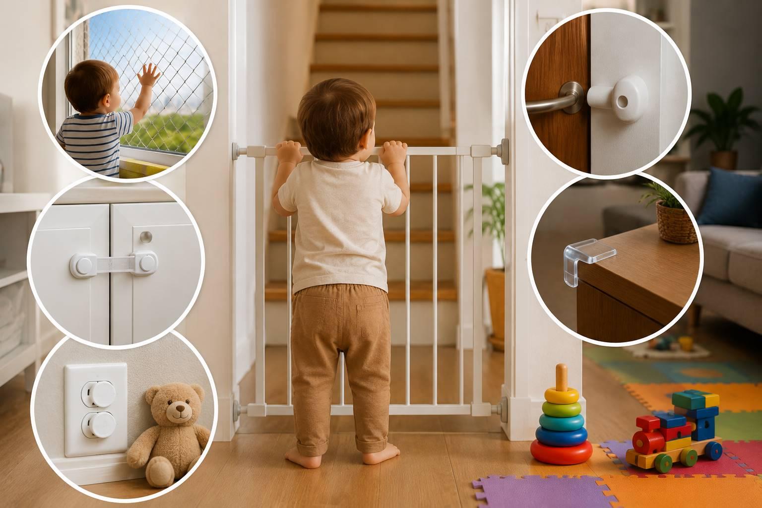 Proteção infantil: soluções seguras para evitar acidentes domésticos